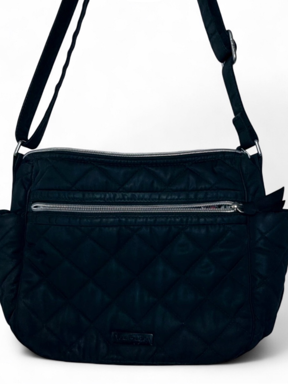 Vera Bradley Quilted Crossbody Bag - Black
